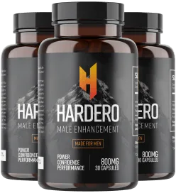 Hardero Men's Vitality & Performance Support Supplement